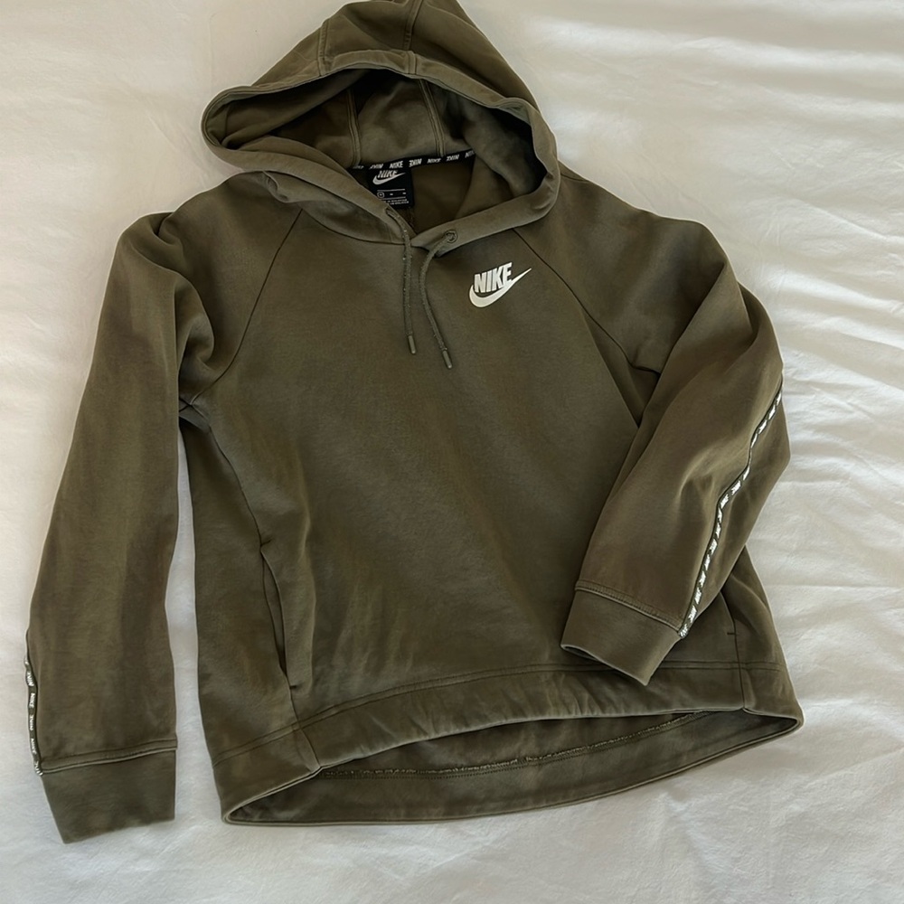 Olive Green Lightweight Nike Hoodie